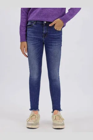 LTB Skinny jeans Blauw Meisjes Stretchdenim Effen