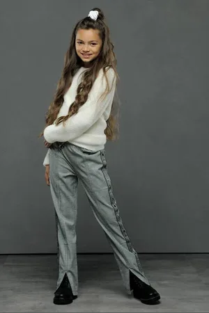 Elle Geruite broek Meisjes Polyester Ruit