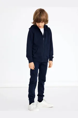 NAME IT KIDS sweatvest NKMNESWEAT Effen