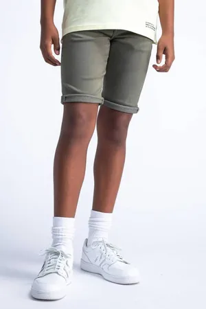 Petrol Industries Denim short Korte broek Jongens Katoen Effen