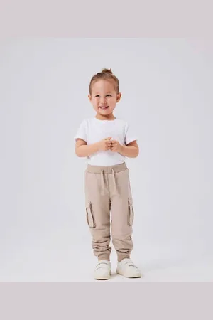 NAME IT MINI joggingbroek NMNOLI Jongens Sweat Effen