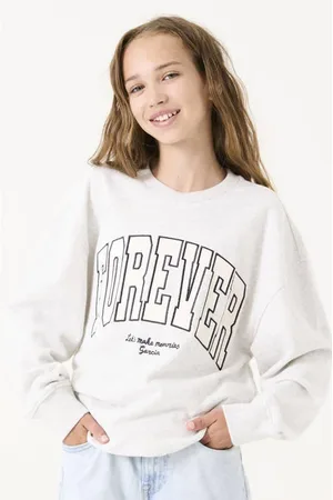 Garcia Sweater grijs Tekst