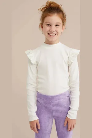WE Fashion Longsleeve met ruches