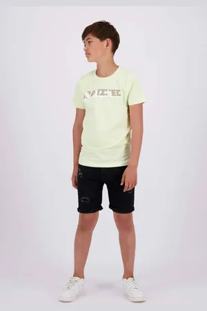 Raizzed Denim short Oregon Crafted Korte broek Zwart Jongens Stretchdenim