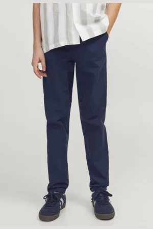 JACK & JONES JUNIOR broek JPSTKANE JJSUMMER Jongens Stretchkatoen