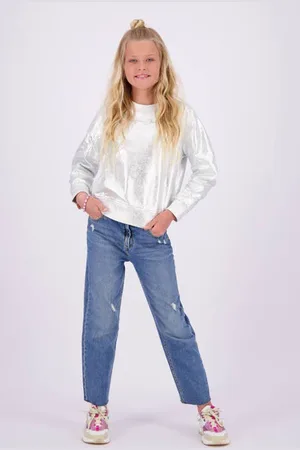 Vingino Sweater Nizanne Meisjes Katoen Ronde hals Effen
