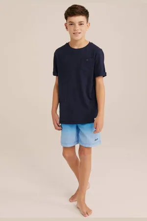 WE Fashion Zwemshort Jongens Polyester Dip