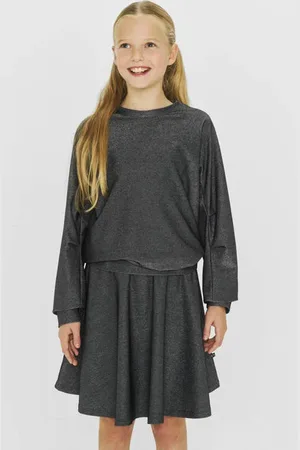 CoolCat Lurex rok Maya Meisjes Polyester Effen