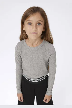 NAME IT KIDS longsleeve NKFNAKAL Meisjes Stretchkatoen Ronde hals