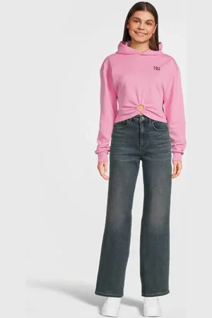 Nik & Nik Hoodie Ring Sweater Effen