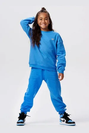 Noppies Kids broek Nandyal van katoen Effen