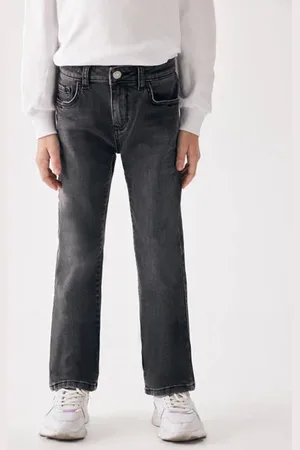 LTB Straight leg jeans DEONNE G Grijs Meisjes Denim Effen