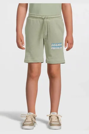 JACK & JONES JUNIOR sweatshort JPSTKAPPER met logo Korte broek