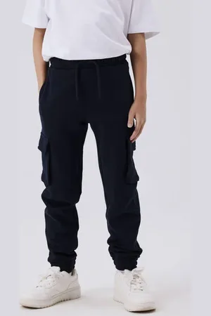 NAME IT KIDS cargobroek NKMOLLIE Jongens Sweat Effen