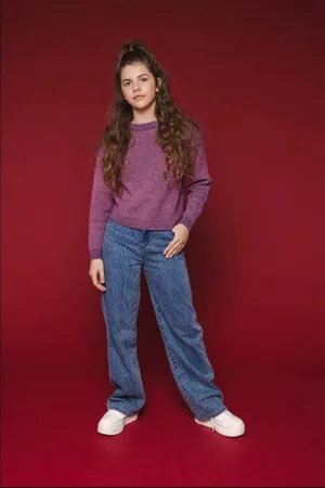 Looxs 10sixteen pullover Trui Meisjes Polyester Ronde hals Meerkleurig