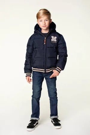 Moodstreet Gewatteerde winterjas Justin Jongens Polyester Capuchon