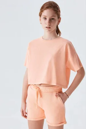 LTB High waist loose fit casual short DOLIHI Korte broek Meisjes Katoen