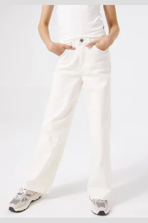 Garcia Wide leg high waist jeans Meisjes Stretchdenim Effen