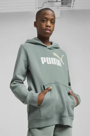 PUMA Hoodie Trui Jongens Katoen Capuchon Logo