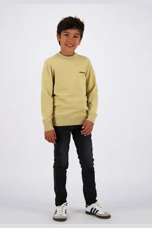 Vingino Pullover fijn gebreid Trui Jongens Viscose Ronde hals Effen