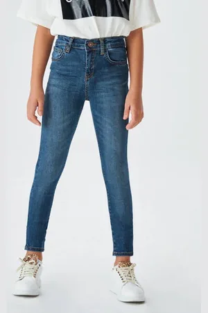 LTB High waist super skinny jeans Sophia Blauw Meisjes Stretchdenim