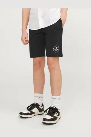 JACK & JONES JUNIOR sweatshort JPSTSWIFT met printopdruk Korte broek