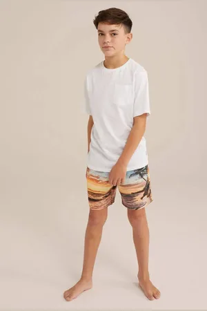 WE Fashion Zwemshort Jongens Polyester All over print