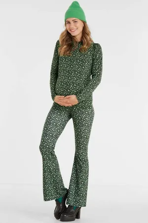 ONLY Gebloemde zwangerschapstop OLMPELLA Dames Polyester Opstaande kraag