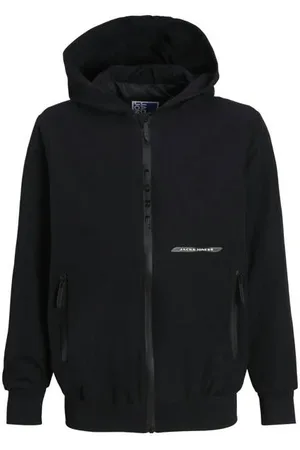 JACK & JONES JUNIOR jack Jas Jongens Nylon Capuchon Effen