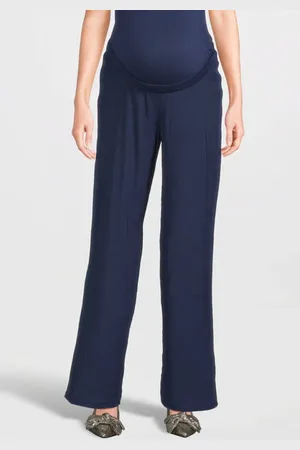 ONLY Wide leg zwangerschapspantalon OLMNANCY Broek Dames Polyester