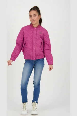Vingino Bomberjack zomer Taliya met all over print Jas Meisjes Polyester Opstaande kraag