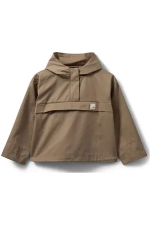 Sofie Schnoor Anorak Jas Meisjes Katoen Capuchon Panterprint
