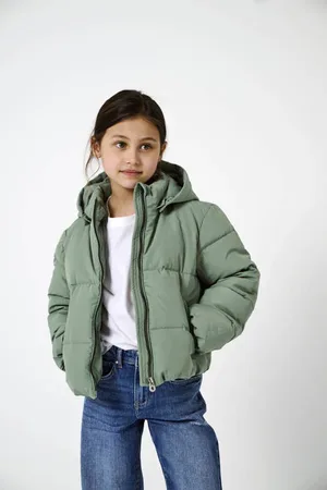 ONLY KIDS GIRL gewatteerde winterjas KOGDOLLY Meisjes Polyester Opstaande kraag