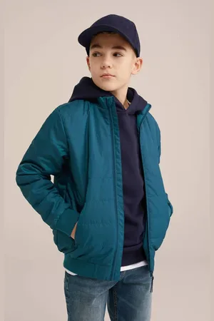 WE Fashion Blue Ridge bomberjack Jas Jongens Polyester Opstaande kraag