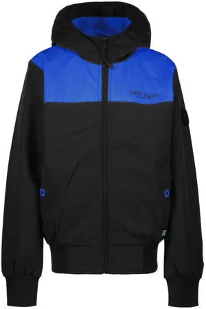 Cars Jack zwart Jas Blauw Jongens Nylon Capuchon Effen