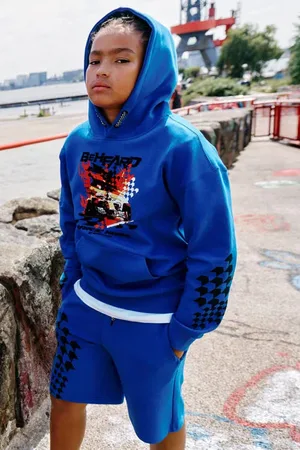 CoolCat Joggingshort Stephan met Print Korte broek Jongens Katoen