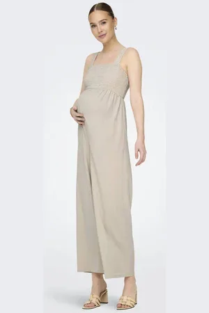 ONLY Zwangerschapsjumpsuit OLMELISE Dames Polyester Vierkante hals