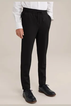 WE Fashion Slim fit broek Jongens Polyester Effen