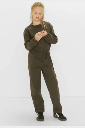 Me & My Monkey Boilersuit Roxanne Jumpsuit Meisjes Katoen Ronde hals