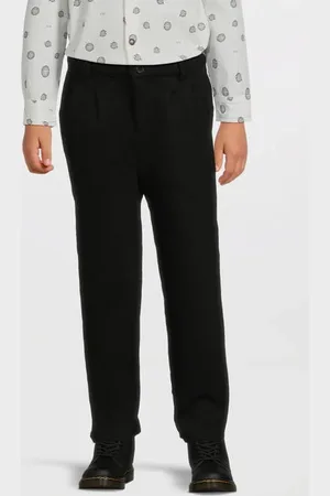 Your Wishes Broek Jongens Stretchkatoen Effen
