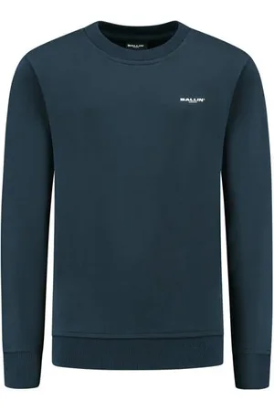 Ballin Sweater blauw Jongens Katoen Ronde hals Effen