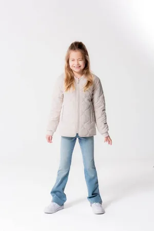 ONLY KIDS GIRL flared jeans KOGROYAL LIFE Blauw Meisjes Stretchdenim