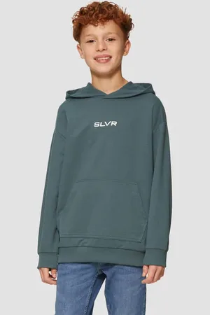 QS by s.Oliver Hoodie met tekst Sweater Tekst