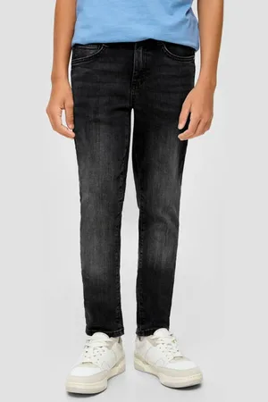 QS by s.Oliver Regular fit jeans grey denim Effen