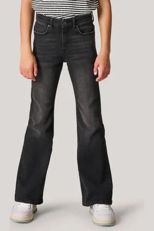 SHOEBY Flared jeans Meisjes Katoen Effen