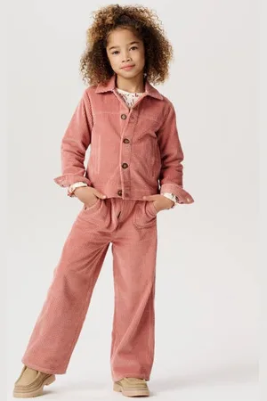 Noppies Kids corduroy relaxed broek Effen