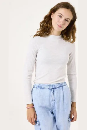 Garcia Baby high waist loose fit jeans Blauw Meisjes Denim