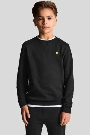 Lyle & Scott Sweater Jongens Katoen Ronde hals Effen