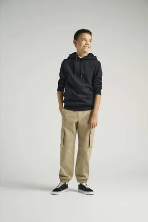 Only & Sons JUNIOR cargo broek zand Beige Jongens Stretchkatoen Effen