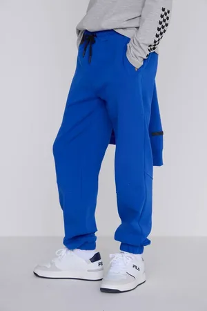 CoolCat Unisex Joggingbroek Sam Jongens/Meisjes Katoen Printopdruk